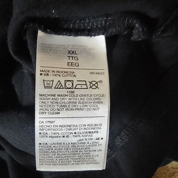 Old Navy Bundle 2 Black Sweatshirts. Size XL and XXL. - Picture 9 of 15
